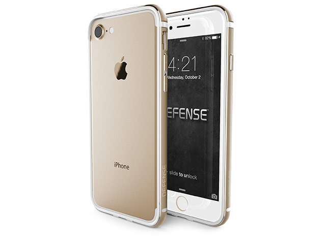 Чехол X-doria Defense Edge для Apple iPhone 7 (золотистый, маталлический)