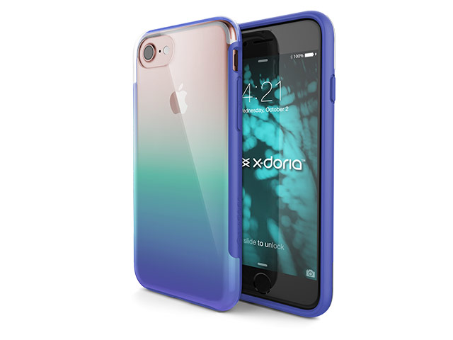 Чехол X-doria Revel Case для Apple iPhone 7 (Gradient Purple, пластиковый)