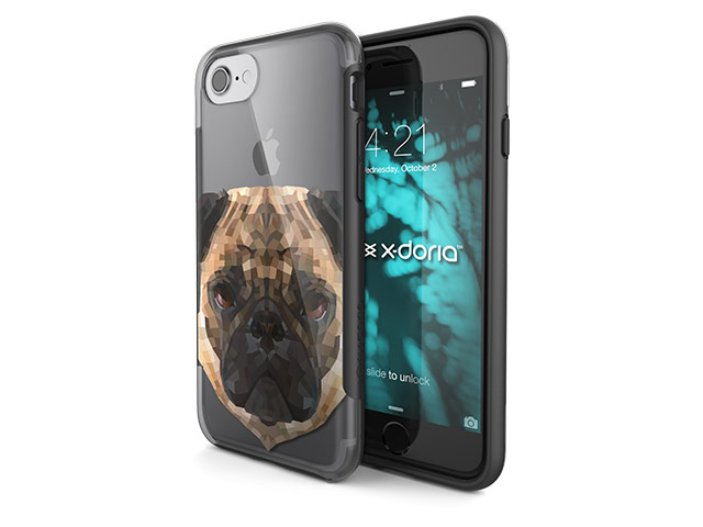 Чехол X-doria Revel Case для Apple iPhone 7 (Bulldog, пластиковый)