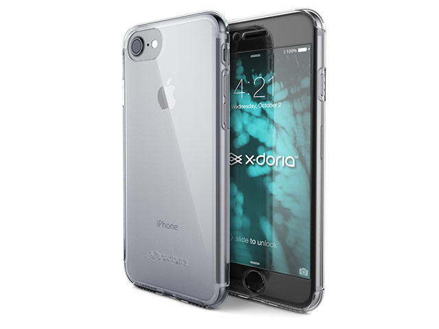 Чехол X-doria Defense 360 Glass для Apple iPhone 7 (прозрачный, пластиковый)