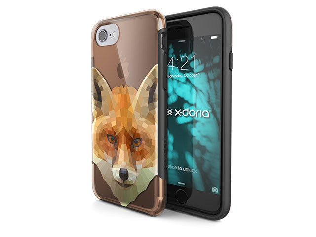 Чехол X-doria Revel Case для Apple iPhone 7 (Fox, пластиковый)