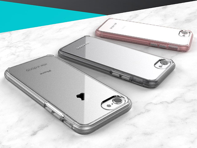 Чехол X-doria ClearVue для Apple iPhone 7 (розовый, пластиковый)