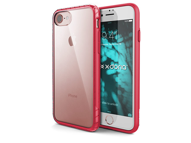 Чехол X-doria Scene Case для Apple iPhone 7 (розовый, пластиковый)