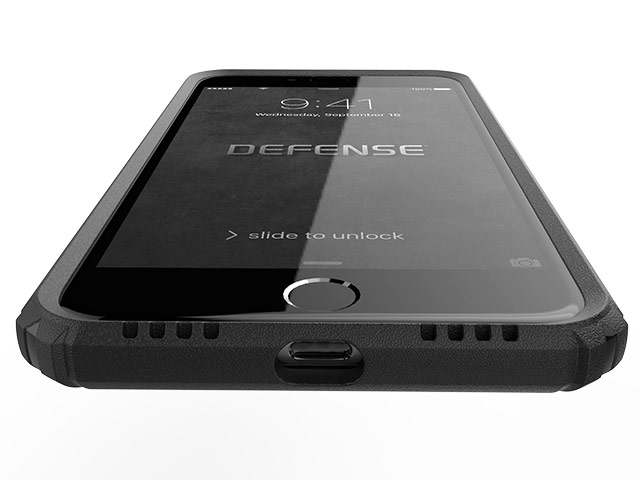 Чехол X-doria Defense Gear для Apple iPhone 7 plus (серебристый, маталлический)