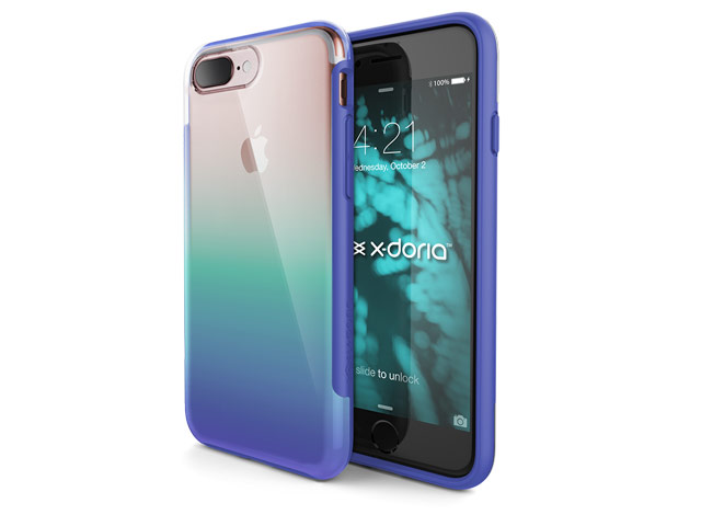 Чехол X-doria Revel Case для Apple iPhone 7 plus (Gradient Purple, пластиковый)