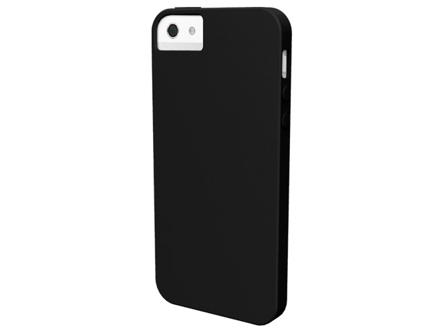 Чехол X-doria Soft Case для Apple iPhone 5 (черный, силиконовый)