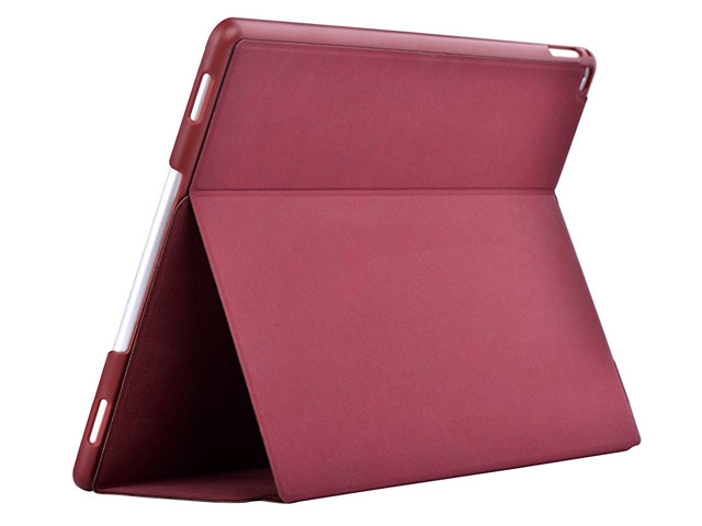 Чехол Comma Elegant Series для Apple iPad Pro 9.7 (красный, кожаный)