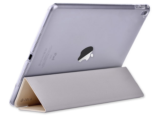 Чехол Devia Light Grace case для Apple iPad Pro 12.9 (черный, кожаный)