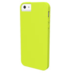Чехол X-doria Soft Case для Apple iPhone 5 (желтый, силиконовый)