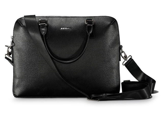 Сумка Remax Single Bag #612 универсальная (черная, кожаная, 11-13
