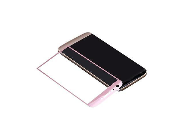 Защитная пленка Yotrix 3D Glass Protector для LG G5 (стеклянная, розовая)