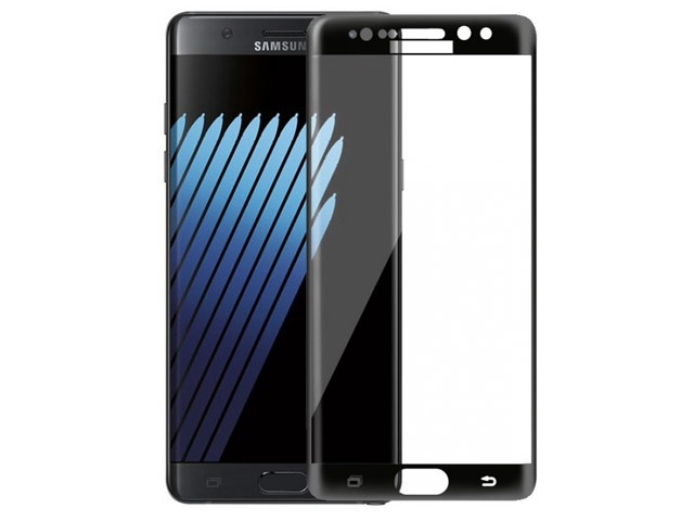 Защитная пленка Yotrix 3D Glass Protector для Samsung Galaxy Note 7 (стеклянная, черная)