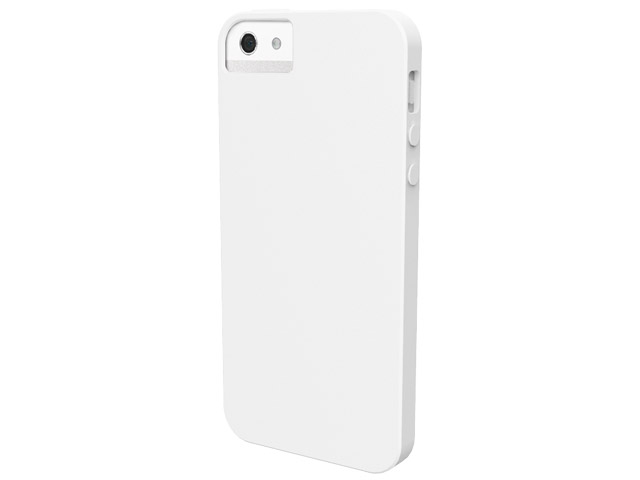 Чехол X-doria Soft Case для Apple iPhone 5 (белый, силиконовый)