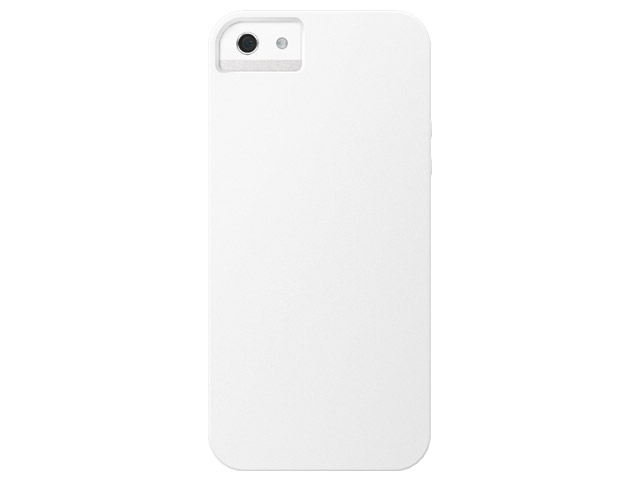 Чехол X-doria Soft Case для Apple iPhone 5 (белый, силиконовый)