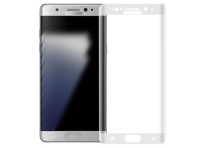 Защитная пленка Yotrix 3D Glass Protector для Samsung Galaxy Note 7 (стеклянная, белая)