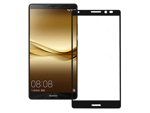 Защитная пленка Yotrix 3D Glass Protector для Huawei Mate 8 (стеклянная, черная)