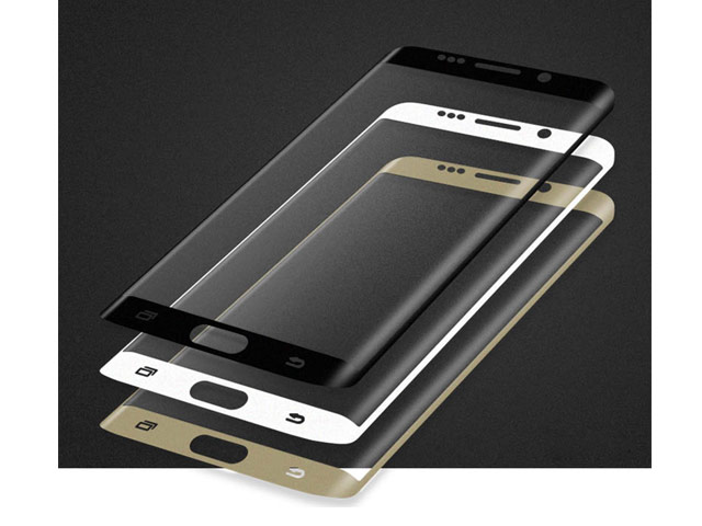 Защитная пленка Yotrix 3D Glass Protector для Samsung Galaxy S7 edge (стеклянная, черная)