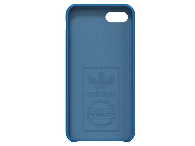 Чехол Adidas Slim Case для Apple iPhone 7 (синий, кожаный)