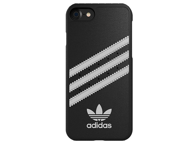 Чехол Adidas Moulded Case для Apple iPhone 7 (черный, кожаный)