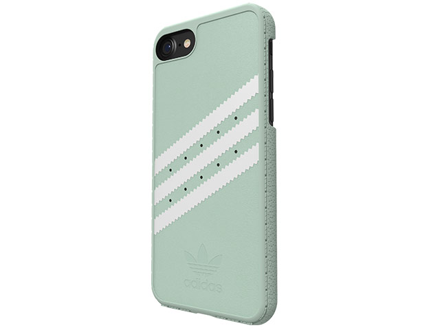 Чехол Adidas Moulded Case для Apple iPhone 7 (светло-зеленый, кожаный)