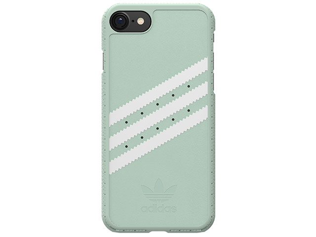 Чехол Adidas Moulded Case для Apple iPhone 7 (светло-зеленый, кожаный)