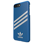 Чехол Adidas Moulded Case для Apple iPhone 7 plus (синий, кожаный)