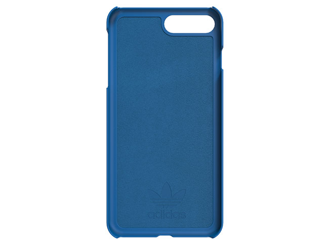 Чехол Adidas Moulded Case для Apple iPhone 7 plus (синий, кожаный)