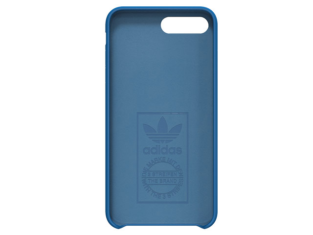 Чехол Adidas Slim Case для Apple iPhone 7 plus (синий, кожаный)