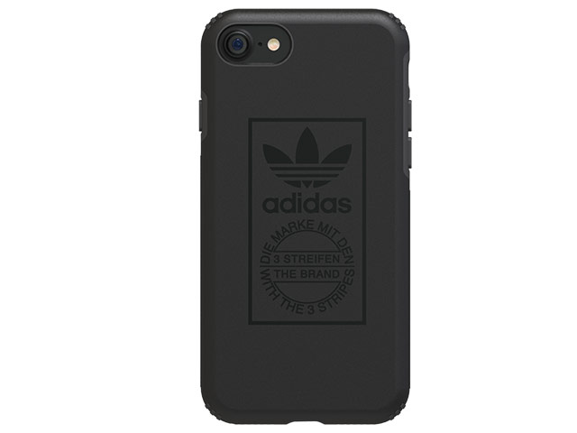 Чехол Adidas Hard Cover для Apple iPhone 7 (черный, пластиковый)