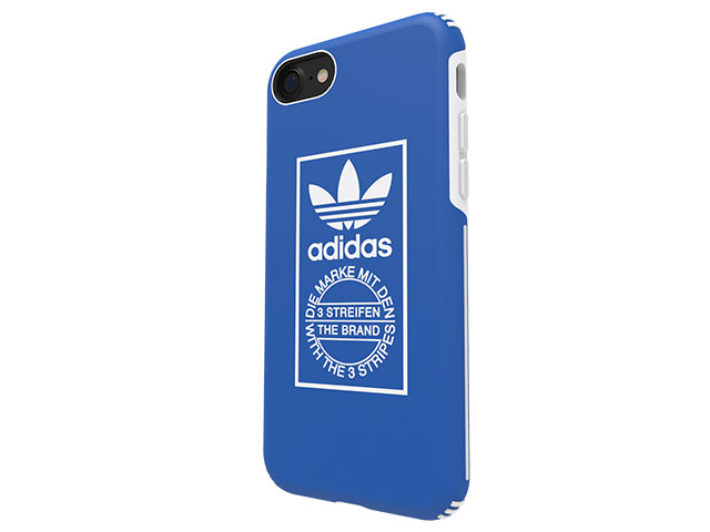 Чехол Adidas Hard Cover для Apple iPhone 7 (синий, пластиковый)