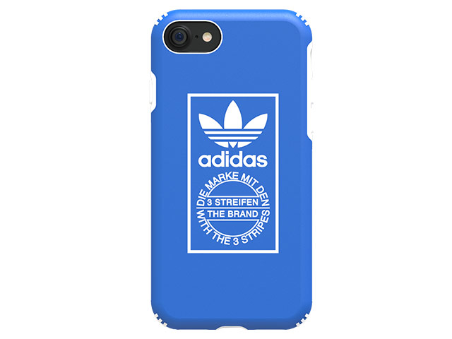 Чехол Adidas Hard Cover для Apple iPhone 7 (синий, пластиковый)