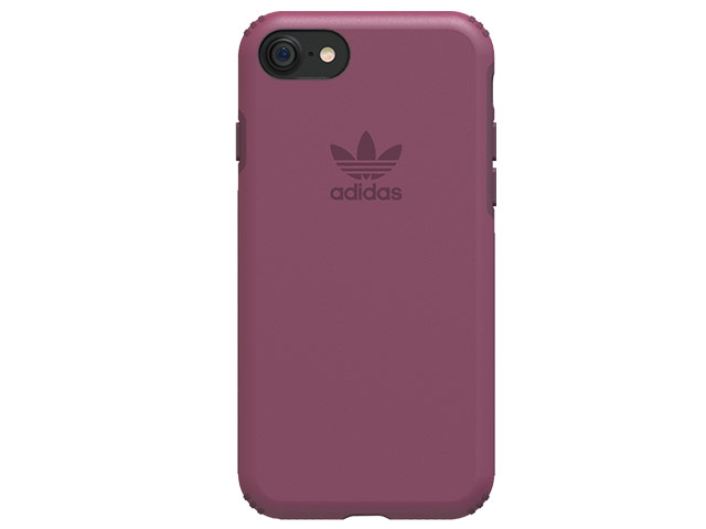 Чехол Adidas Hard Cover для Apple iPhone 7 (темно-бордовый, пластиковый)