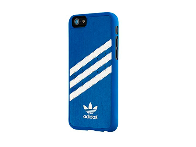 Чехол Adidas Moulded Case для Apple iPhone SE (белый, кожаный)