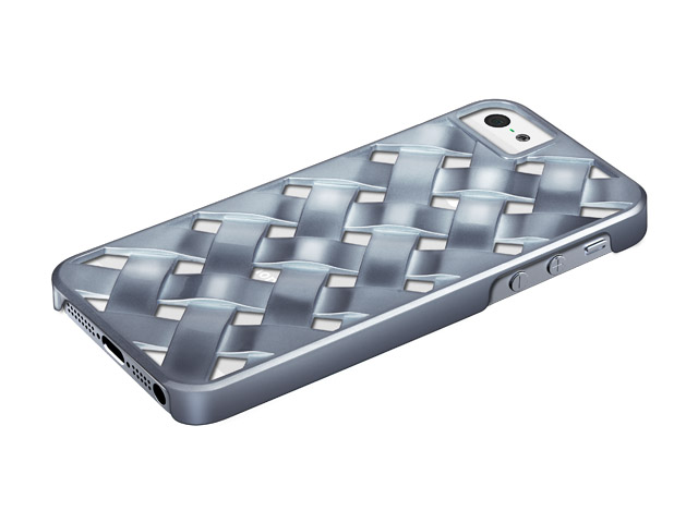 Чехол X-doria Engage Form Case для Apple iPhone 5 (серебристый, пластиковый)