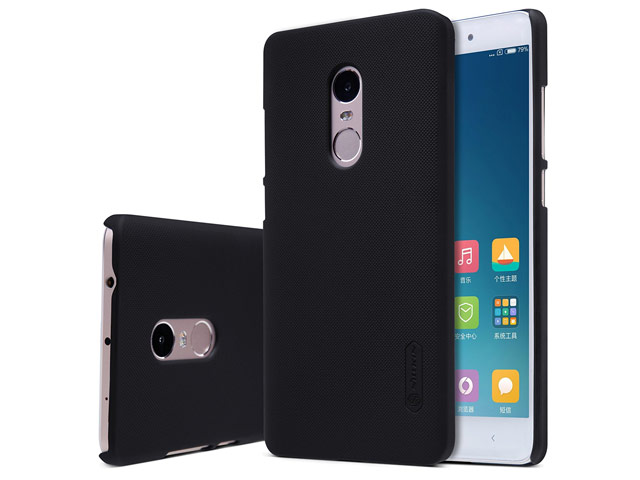 Чехол Nillkin Hard case для Xiaomi Redmi Note 4 (черный, пластиковый)