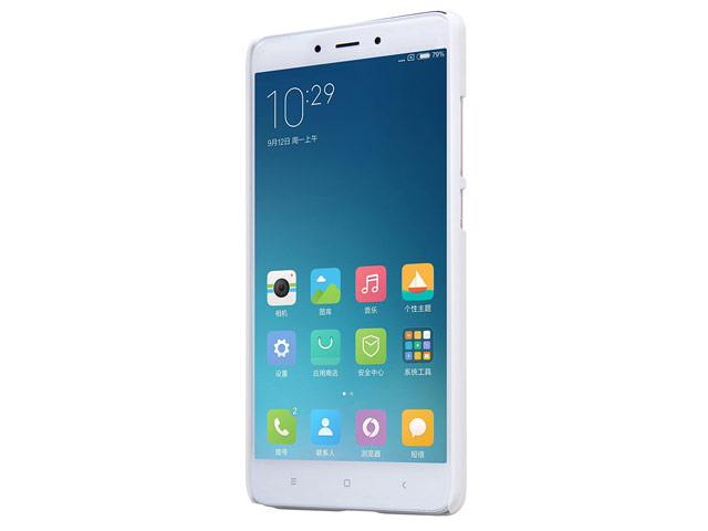 Чехол Nillkin Hard case для Xiaomi Redmi Note 4 (белый, пластиковый)