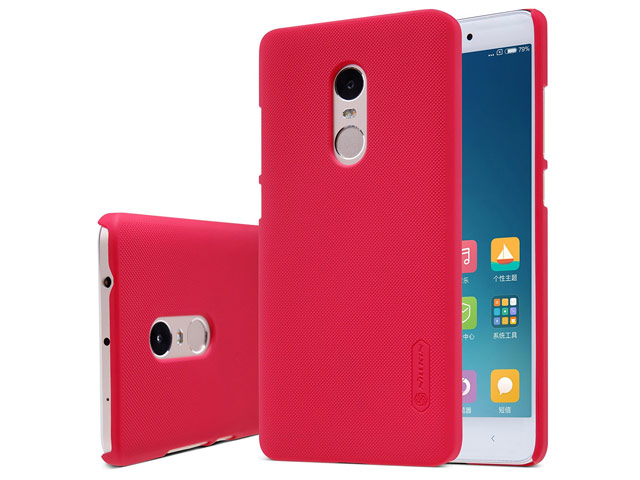 Чехол Nillkin Hard case для Xiaomi Redmi Note 4 (красный, пластиковый)