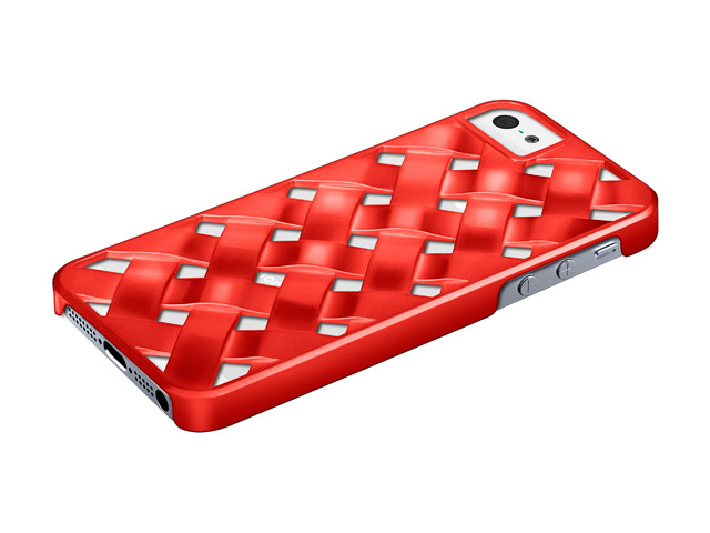 Чехол X-doria Engage Form Case для Apple iPhone 5 (красный, пластиковый)