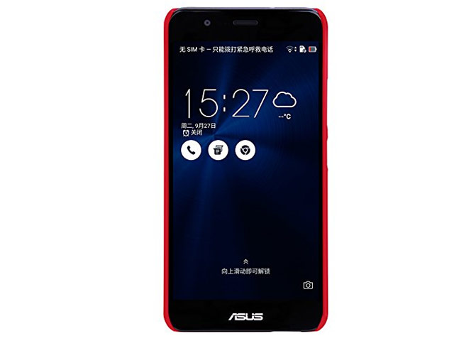 Чехол Nillkin Hard case для Asus Zenfone 3 Max ZC520TL (красный, пластиковый)