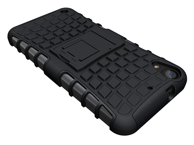 Чехол Yotrix Shockproof case для HTC Desire 630/530 (черный, пластиковый)