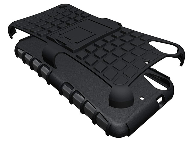 Чехол Yotrix Shockproof case для HTC Desire 630/530 (черный, пластиковый)