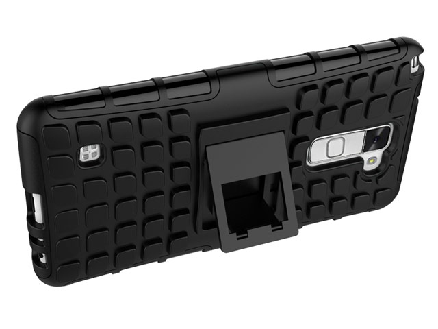 Чехол Yotrix Shockproof case для LG Stylus 2 (черный, пластиковый)