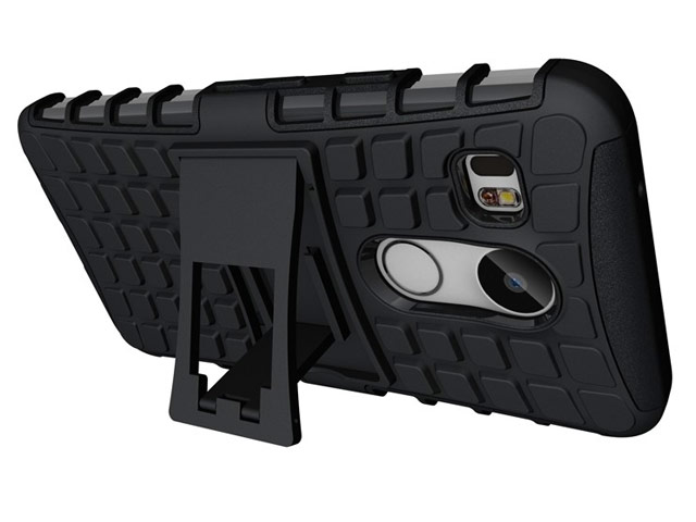 Чехол Yotrix Shockproof case для LG Nexus 5X (черный, пластиковый)