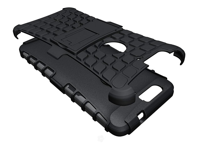 Чехол Yotrix Shockproof case для Huawei Nexus 6P (черный, пластиковый)