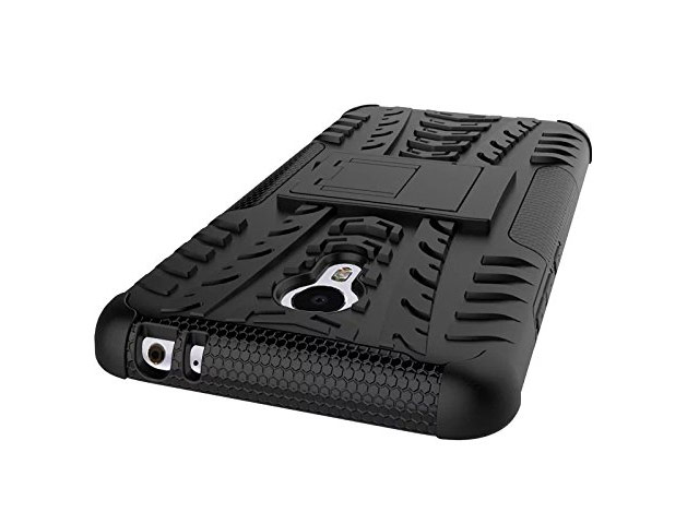 Чехол Yotrix Shockproof case для Meizu M3 Note (черный, пластиковый)