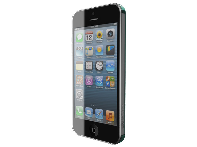 Чехол X-doria Defense 360 для Apple iPhone 5 (голубой, пластиковый)