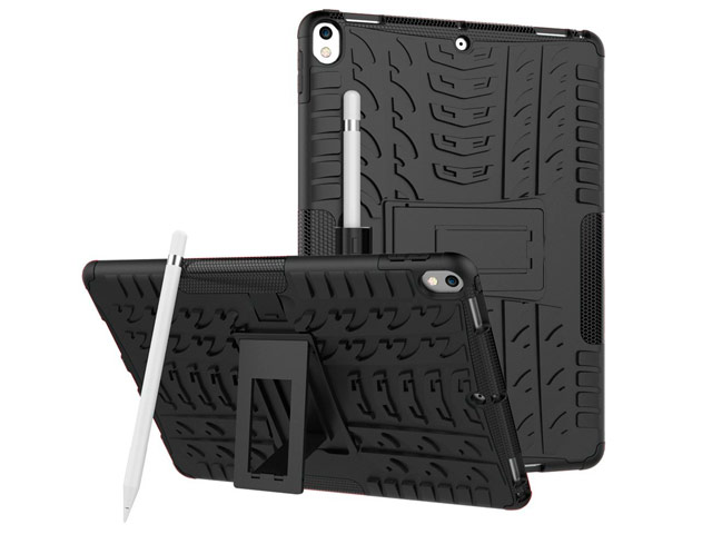 Чехол Yotrix Shockproof case для Apple iPad Pro 9.7 (черный, пластиковый)