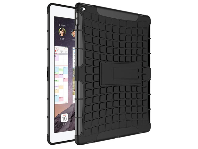 Чехол Yotrix Shockproof case для Apple iPad Pro 12.9 (черный, пластиковый)