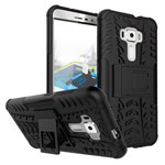 Чехол Yotrix Shockproof case для Asus Zenfone 3 ZE552KL (черный, пластиковый)