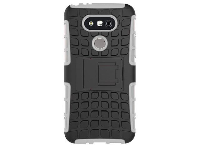 Чехол Yotrix Shockproof case для LG G5 (белый, пластиковый)